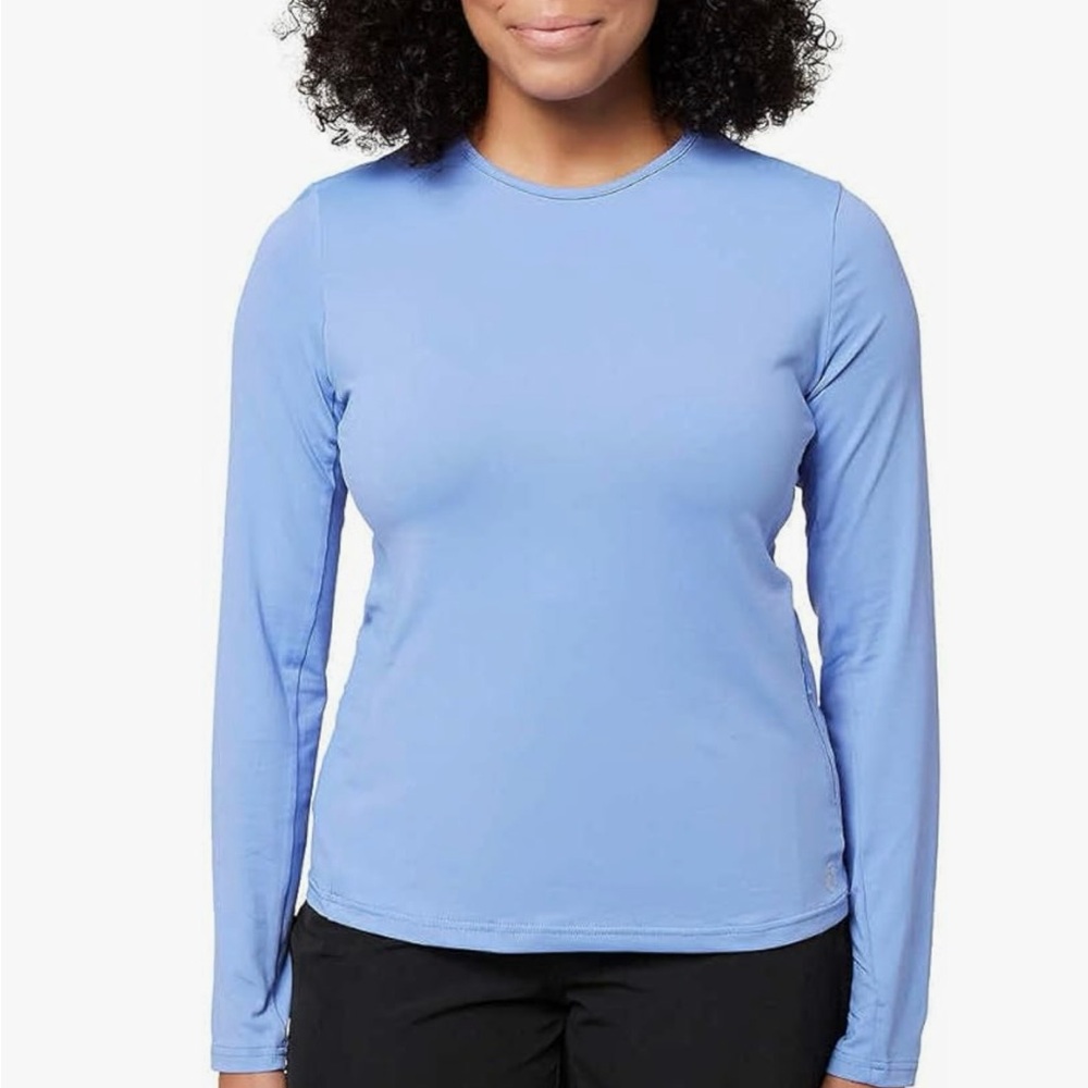 Hang Ten Sky Blue Long Sleeve Rash Gard